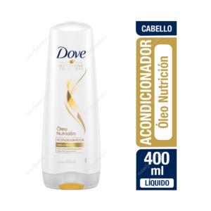 6 Shampoo Dove Óleo Nutrición 400ml