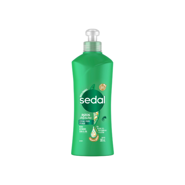 33 Crema para Peinar Sedal Rizos Definidos – Control Frizz e Hidratación
