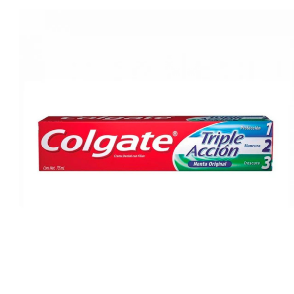 Pasta Dental Colgate Triple Acción 75ml – Protección Completa
