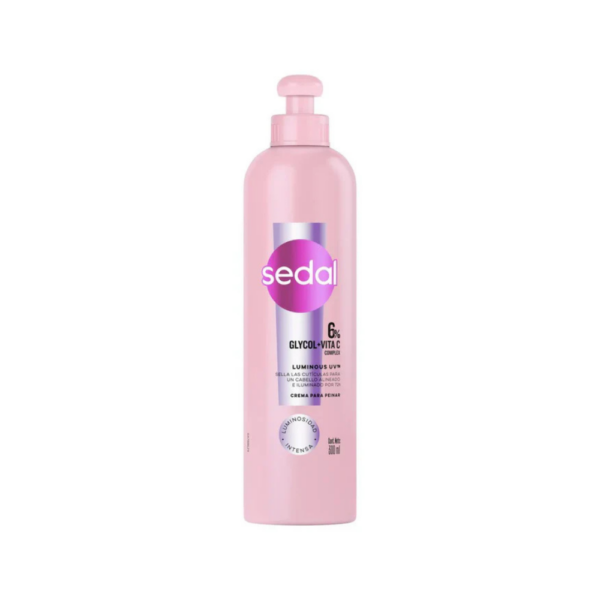 46 Crema de Peinar Sedal Glycol + Vitamina C 300ml – Brillo y Suavidad