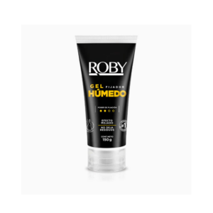 Gel Fijador Roby Húmedo 150g – Efecto Brillo y Fijación