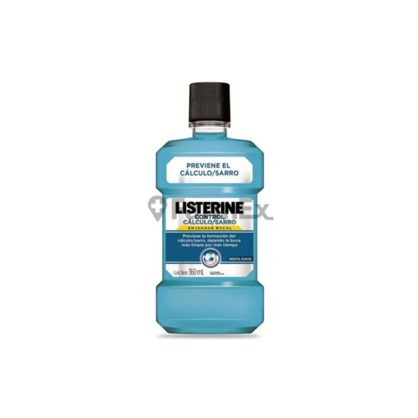 Enjuague Bucal Listerine Control Sarro 180ml – Protección Antisarro