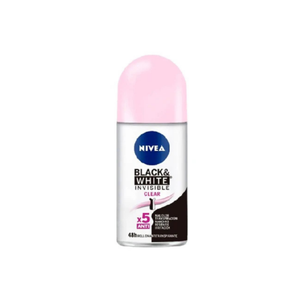 Desodorante Nivea Black & White Clear – Protección Antimanchas